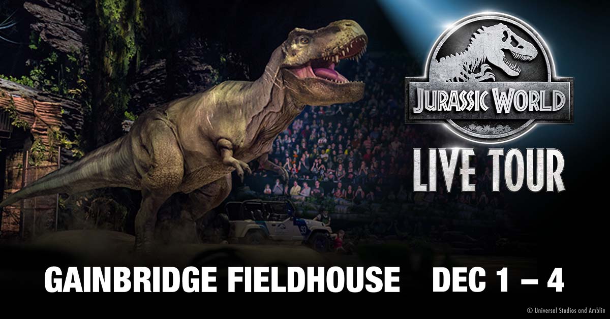 Jurassic World Live Tour Gainbridge Fieldhouse