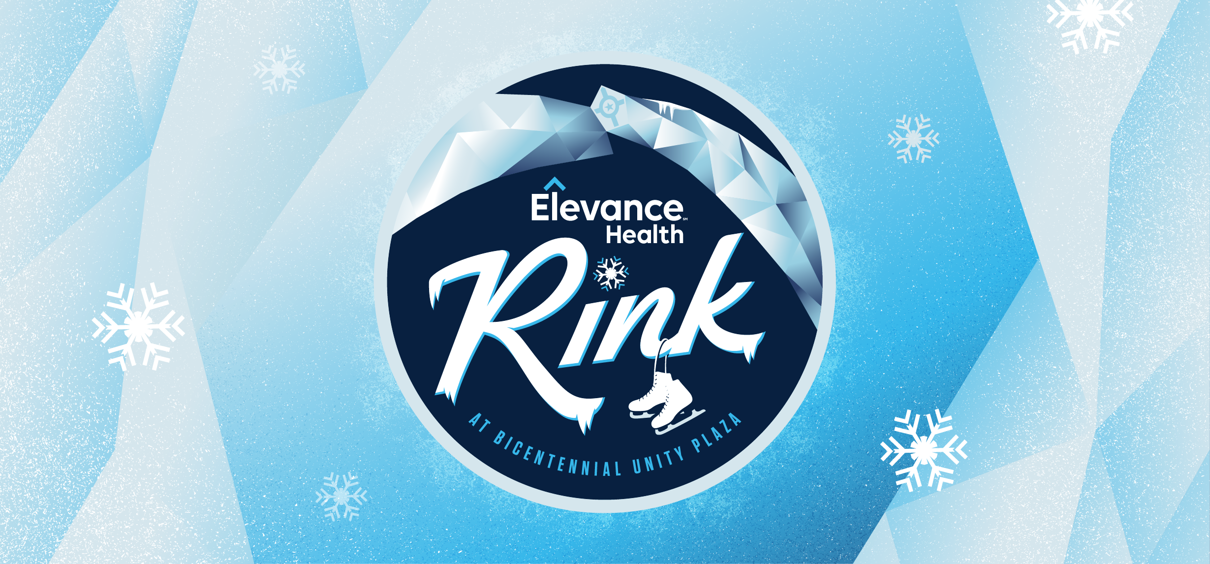 Ice Skating at Elevance Health Rink on Bicentennial Unity Plaza